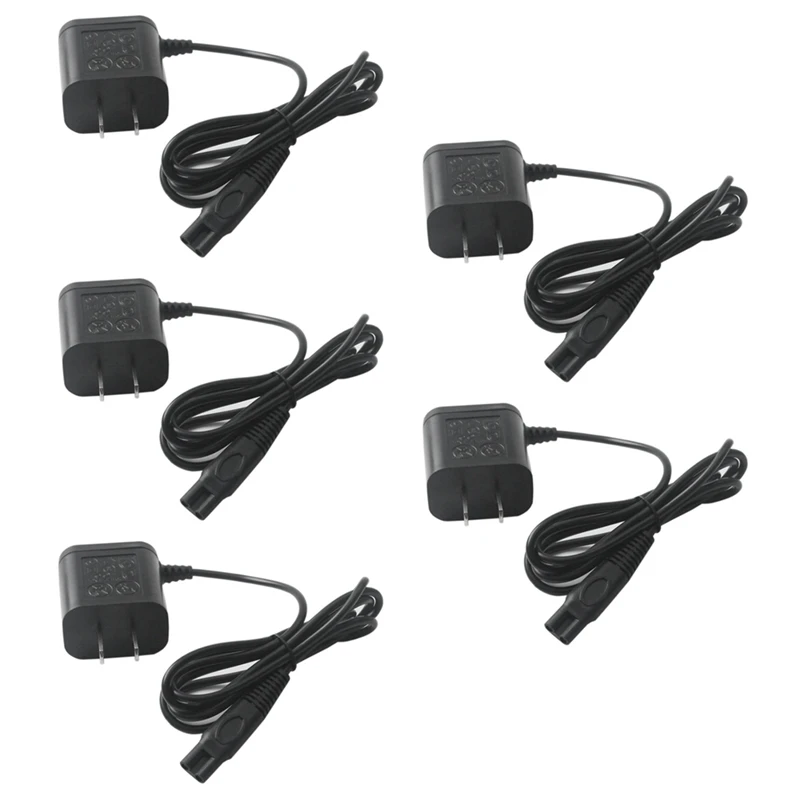 

5X 15V Adaptor Charger For Shaver HQ8505 6070 7310 6090 6071 9020 568 US Plug