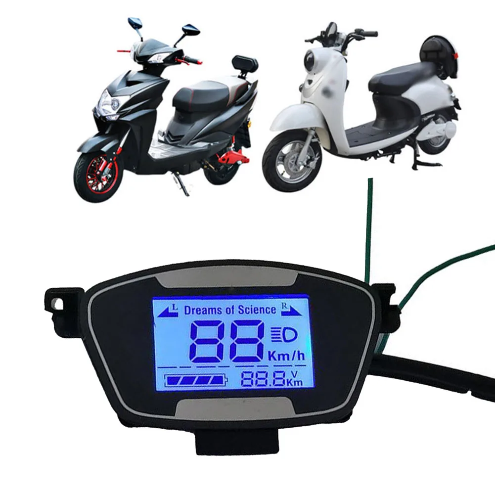 Ebike скутер ЖК-дисплей двигателя спидометр экран электрический велосипед 48-72 В