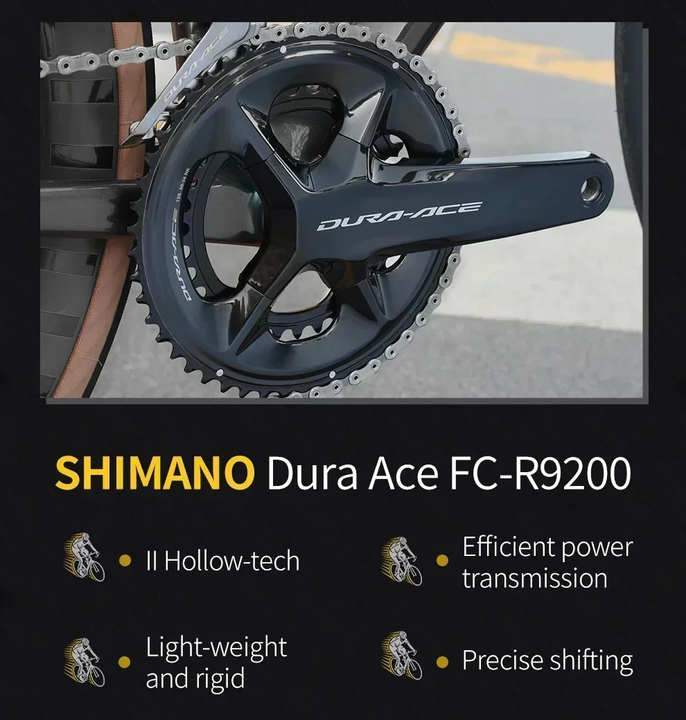 TWITTER-CYCLONEpro велосипед DI2 DA R9270-24S гидравлические дисковые тормоза велосипеды Полная