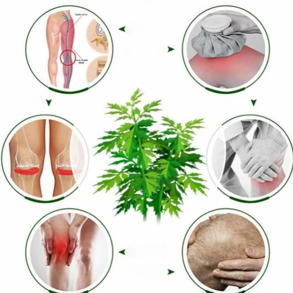 1 Pair Self Heating Wormwood Knee Pads Sport Running Cycling Knee Support Old Cold Legs Arthritis Joint Pain Relief Leg Warmers