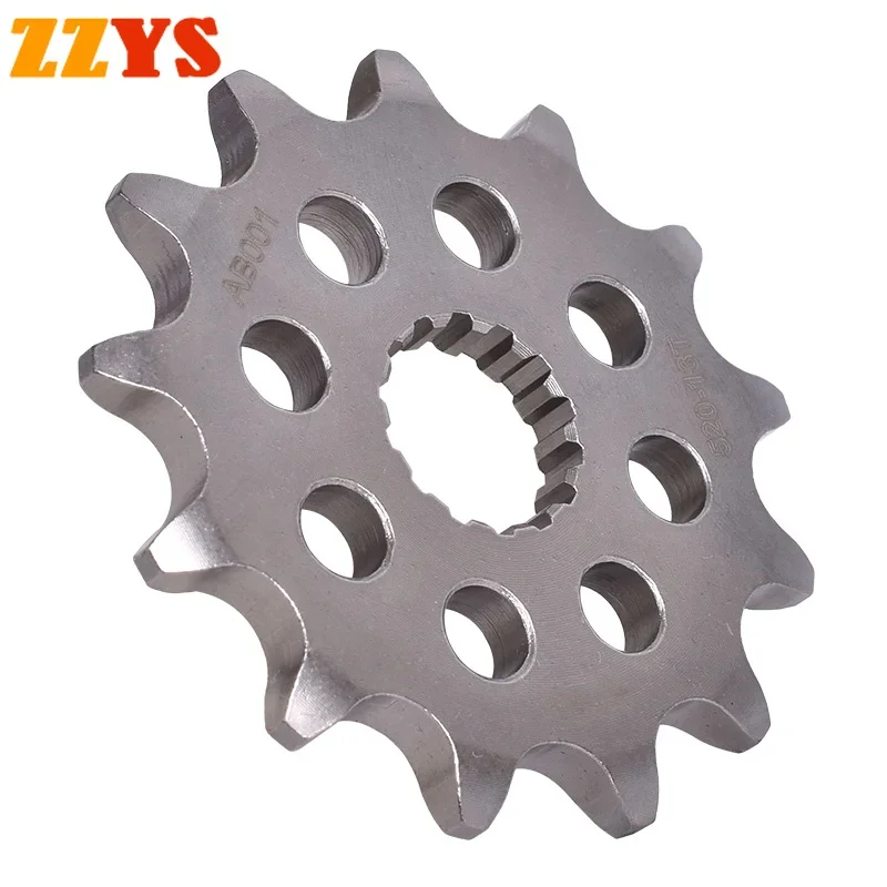 520 13T Зубная передняя звездочка Шестерня для Yamaha Off Road YZ125 YZ125T YZ125U YZ125W YZ125E YZ125J YZ125L