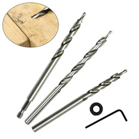 3pcs woodworking inclined hole locator metal fixture accessories handle 9mm round handle 9 5mm hexagonal handle 9 5mm drill tool