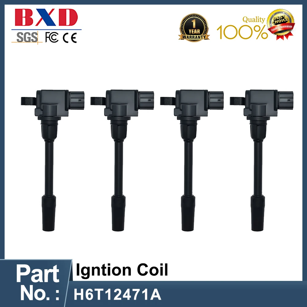 

1/4 шт. Высококачественная катушка зажигания MD362913 H6T12371 для Mitsibishi Diamante Lancer Pajero H6T12471A
