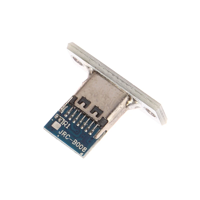 10 шт. USB 3.1 Тип C Крепежная пластина Тип-C USB-разъем 2-контактный 4-контактный