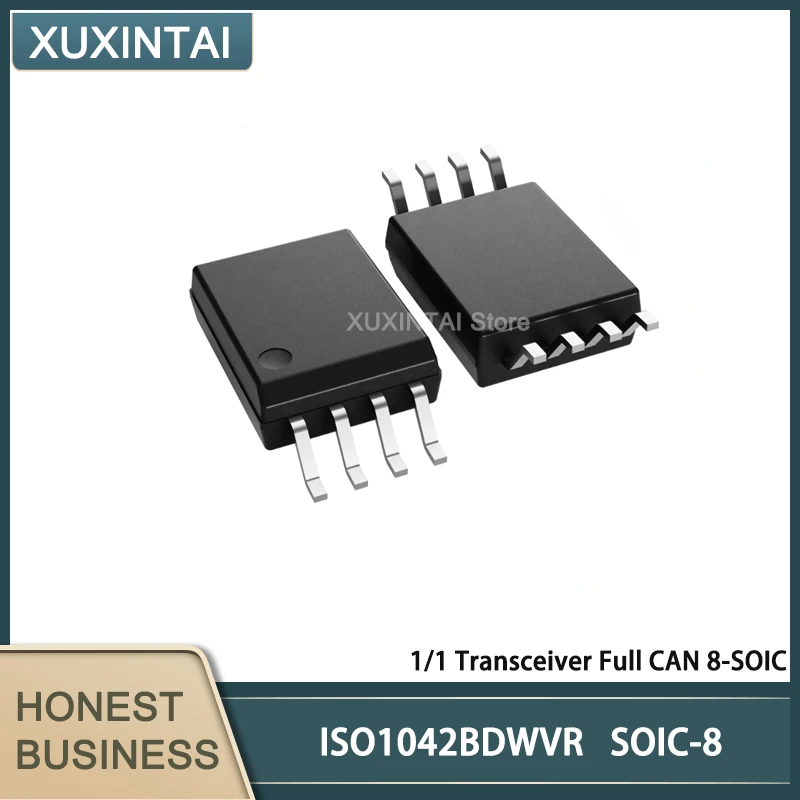 

2Pcs/Lot ISO1042BDWVR ISO1042 1/1 Transceiver Full CAN 8-SOIC
