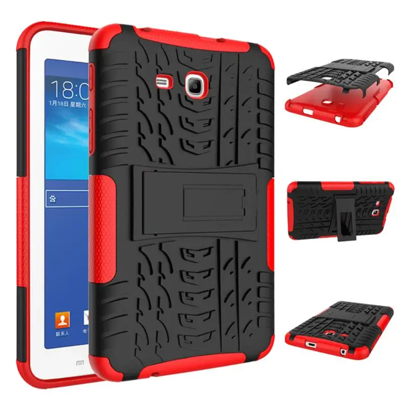

PC+TPU Hybrid Armor Cover Case For Samsung Galaxy Tab A6 A 6 7.0 2016 SM-T280 SM-T285 7" Tablet PC Shockproof Protective Funda
