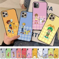 maiyaca japanese anime digimon cute monster phone case for iphone 11 12 13 mini pro xs max 8 7 6 6s plus x 5s se 2020 xr case