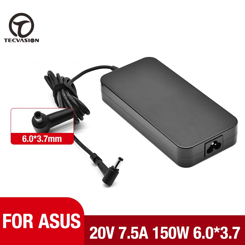 

150W 20V 7.5A 6.0*3.7mm ADP-150CH Power Laptop Adapter For TUF Gaming FX705DT FX505D FX505DU FX505DT A18-150P1A Battery Charger