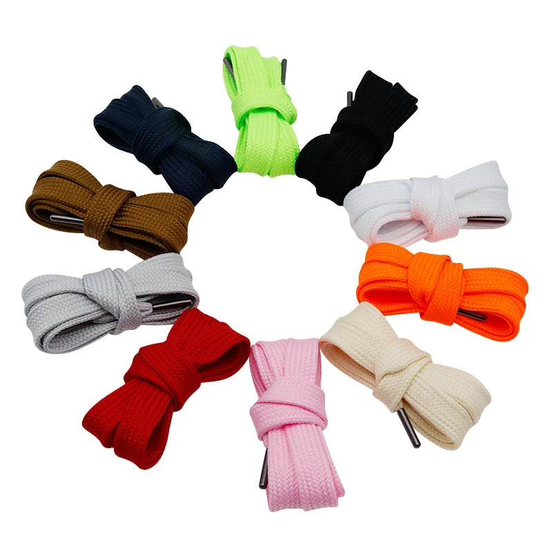 

Weiou новые кроссовки цветные тренировочные плоские дизайнерские плоские широкие шнурки для обуви 1,8 см/0,7 дюйма шнурки бесплатная доставка