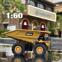 huina 1812 160 scale mini diecast alloy dump truck model full metal die cast car toys for boys hobby collection home decoration