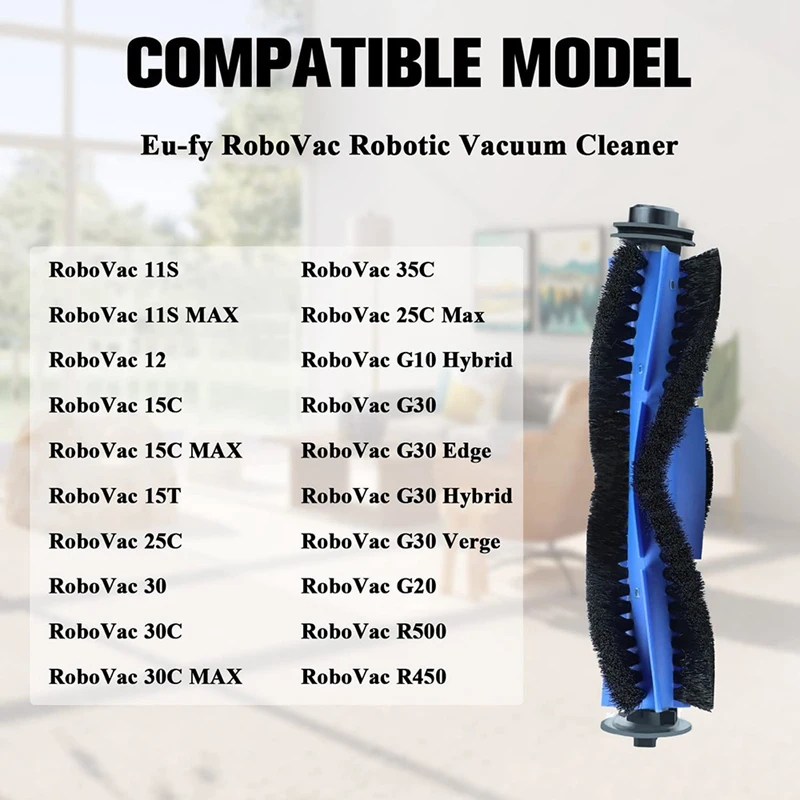 1 комплект сменной вращающейся щетки для робота-пылесоса Eu-Fy Robovac 11S совместимого