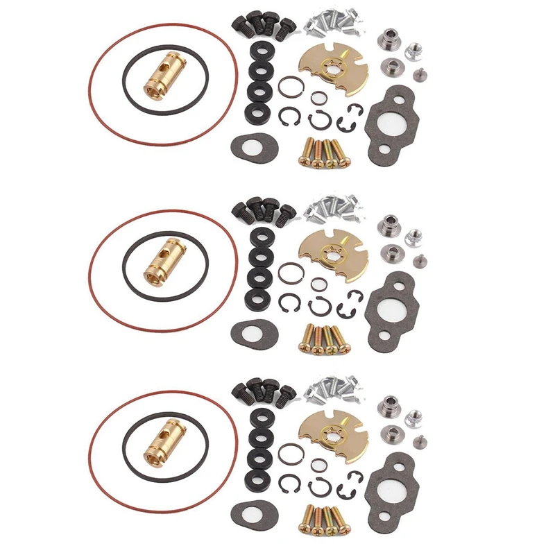 Комплект турбокомпрессора 3X для GARRETT GT1549 GT1749 GT1752 GT1849 GT1852 GT2052 GT2056 GT2256