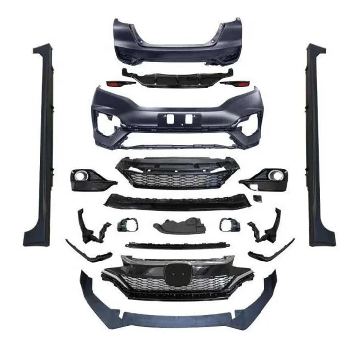 Обновленный корпус для Honda Fit GK5 RS оригинальный из стекловолокна