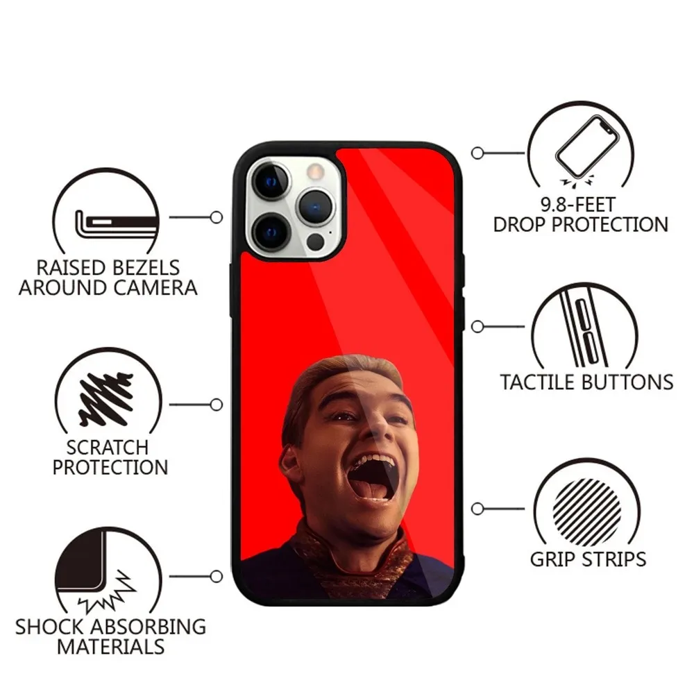 Чехол для телефона H-HomelanderS с сильным магнитом IPhone 16 15 14 13 Pro Max Plus 11 12 Мини