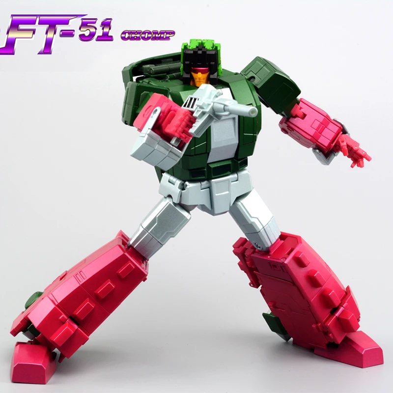 

IN STOCK Transformation FansToys FT-51 FT51 Chomp 26 The Headmasters Skullcruncher G1 MP Overlord Action Figure Toys
