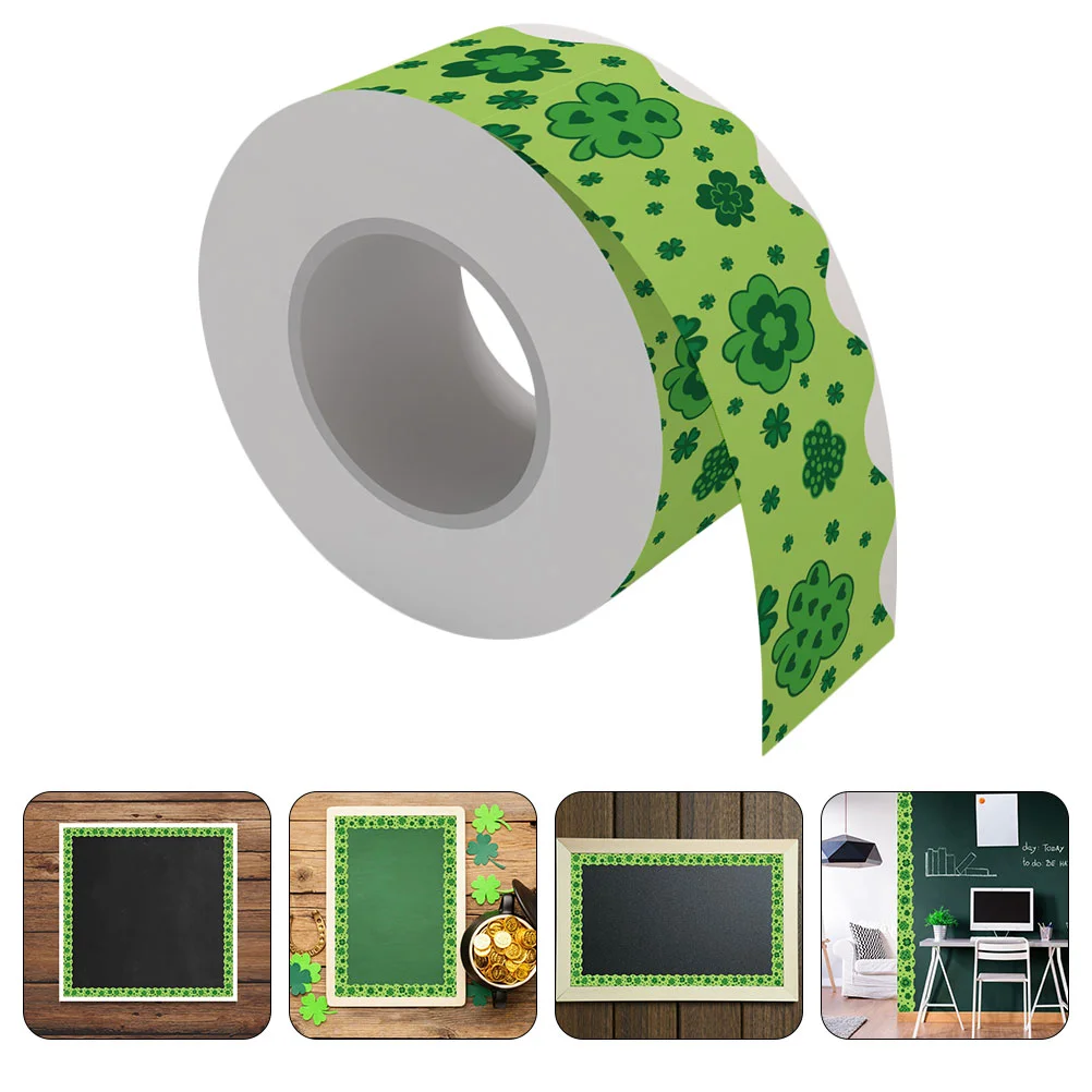Бордюры доски ирландские наклейки декор для классных бюллетеней трилистник
