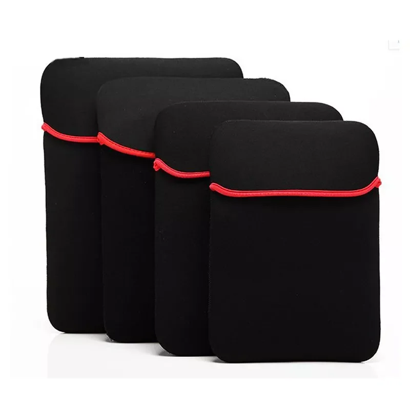 

Black Pouch Sleeve Soft Laptop Bag Case for Android Tablet PC 7" 8" 9" 9.7" 10" 12" 13" 14" 15" inch Mouse Pad Style