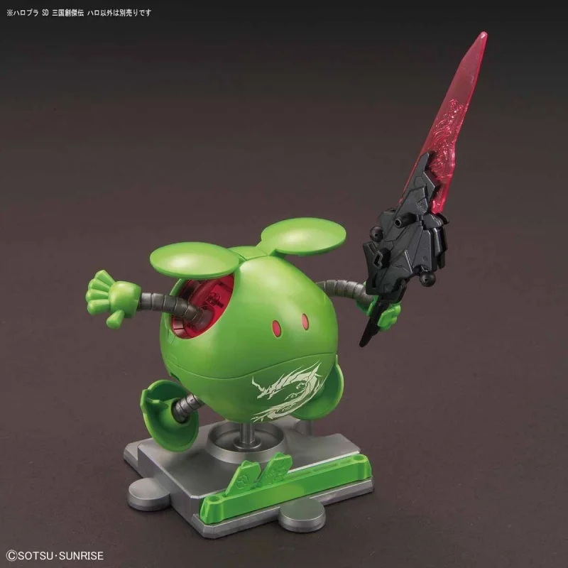 Bandai Original Haropla-SD Gundam World Sangoku Soketsuden-Harao Сборная модель Комплект игрушек
