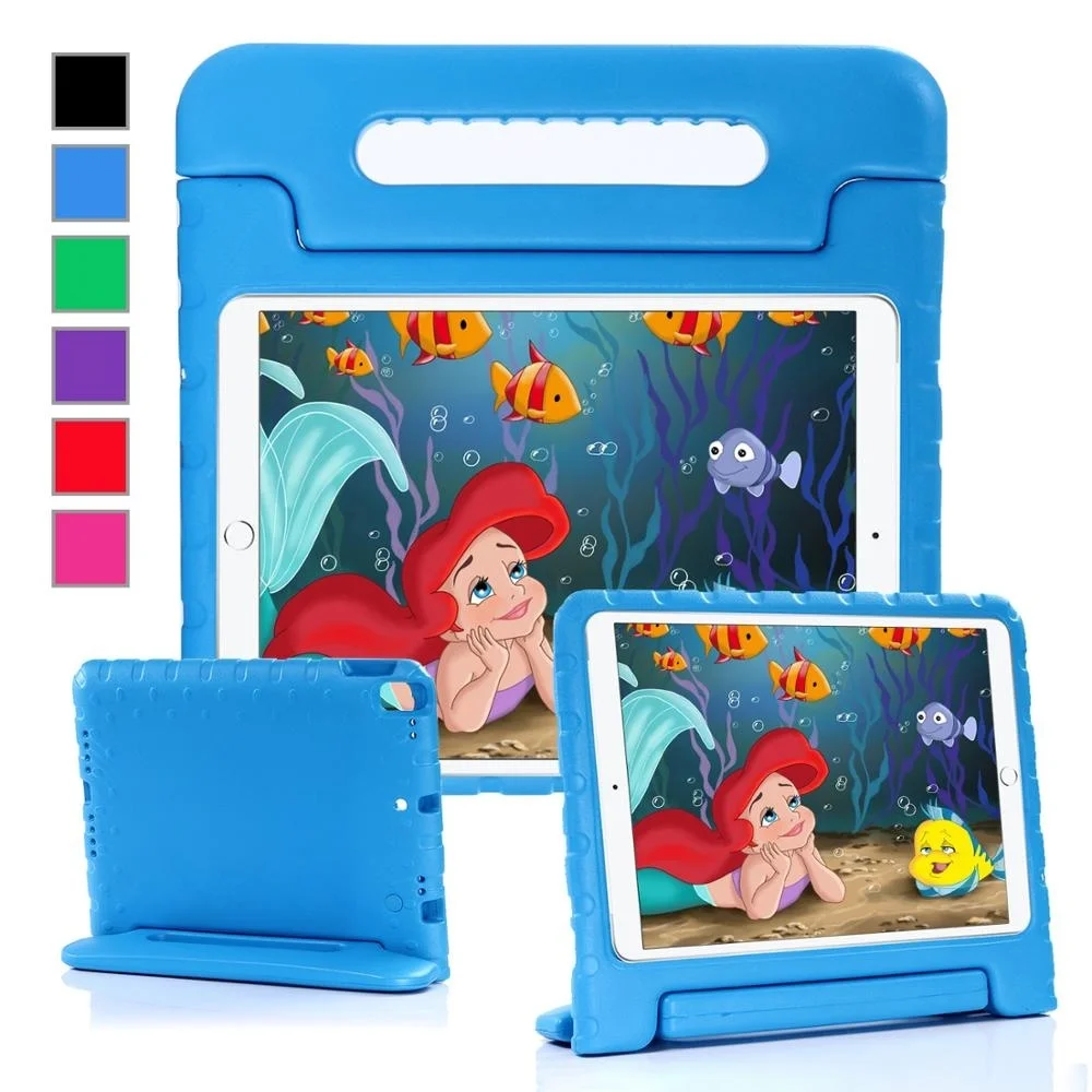 

Kids Case for iPad 10.2 2019, 7th Generation Shockproof Light Weight Protective Handle Stand by XunyLyee