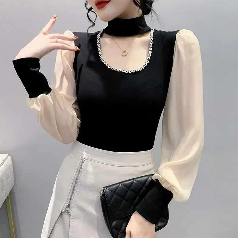 Аутентичная футболка с длинным рукавом в европейском стиле 2022 новый дизайн