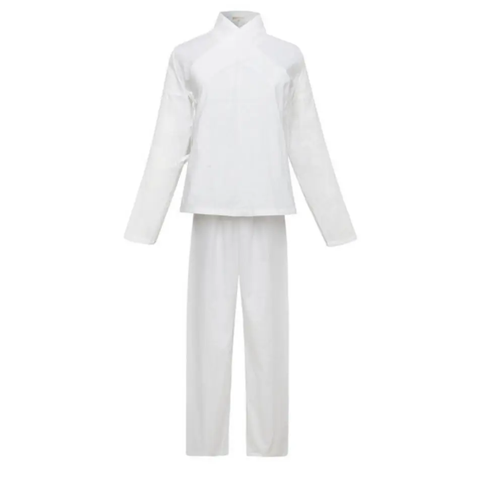 

Китайская одежда Yourqipao, мужское повседневное белое нижнее белье, пижама Hanfu, традиционная одежда для мужчин, костюмы в старинном стиле с вилкой, топы и брюки