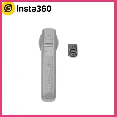 Insta360 ONE X3 USB-крышка, оригинальные аксессуары, защитный чехол, слот для USB-порта, отпугивающий воду, пыль, одна X3, защитная рамка боковой двери