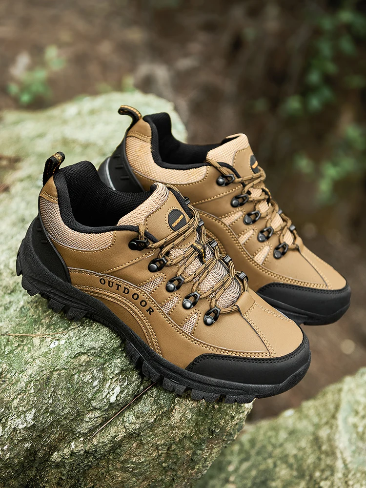 

2022 summer men's outdoor mesh hiking shoes camping hiking hiking sneakers breathable hiking large size 38-50