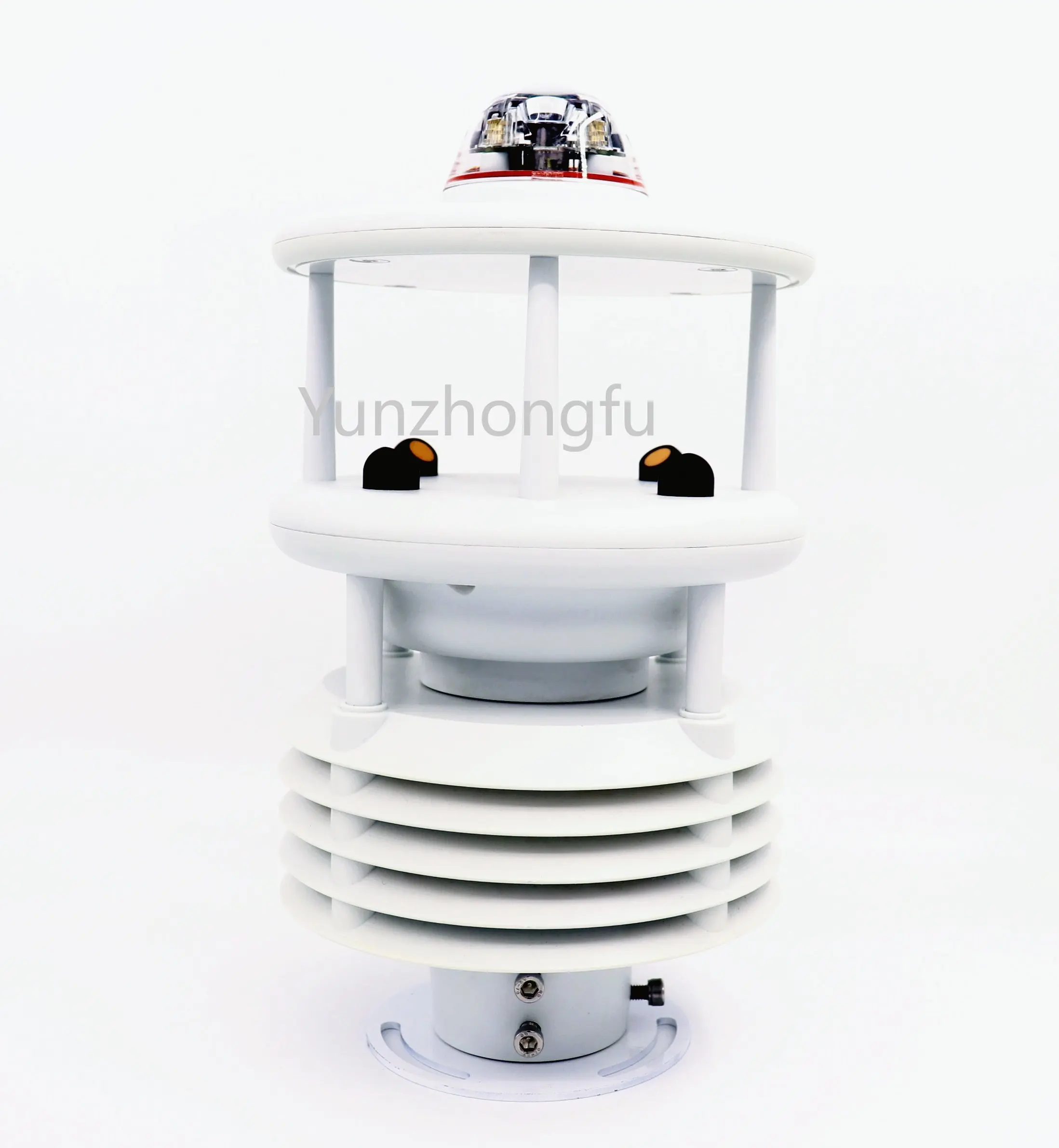 

6 IN 1 ULTRASONIC WIND SPEED WIND DIRECTION TEMPERATURE HUMIDITY RAINFALL INTEGRATED WEATHER STATION