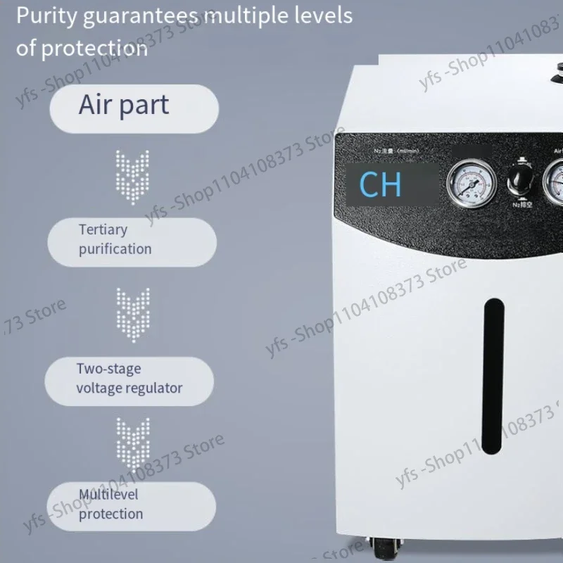 Чистый азотный воздухогенератор Автоматический Газовый Хроматограф