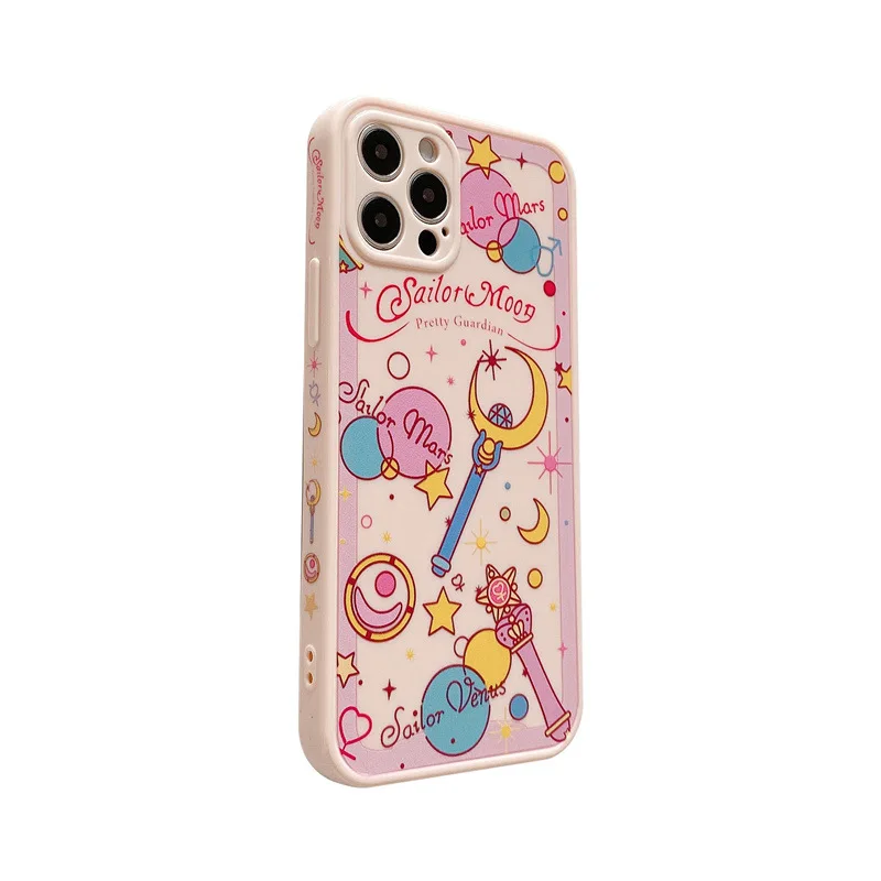 Мультяшный чехол для телефона Apple iPhone 12Pro 12ProMax 11ProMax 11 X XS XR 8 7 Plus SE2020 противоударный