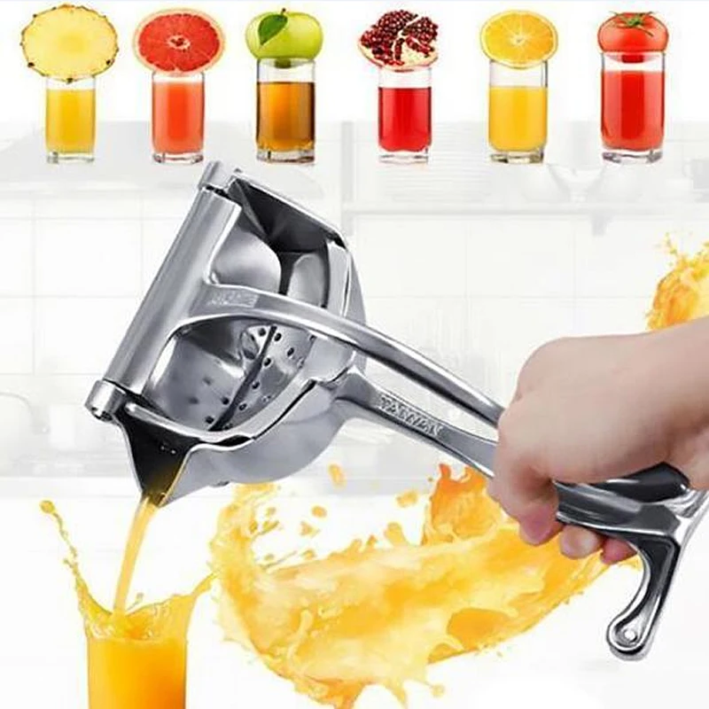 Aluminum Citrus Fruits Squeezer Orange Hand Manual Juicer Kitchen Tools Lemon Juicer Orange Queezer Juice Fruit Pressing