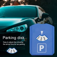 car windshield snow shovel time display disc return time note ice scraper car parking time sign timer clock snow remover