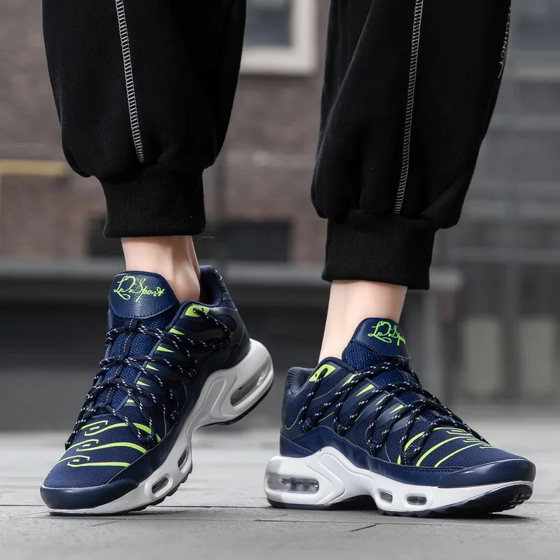 Men's Personalized Printed Sneakers Flight Woven Sneakers Comfortable Running Shoes Outdoor Sneakers For Men