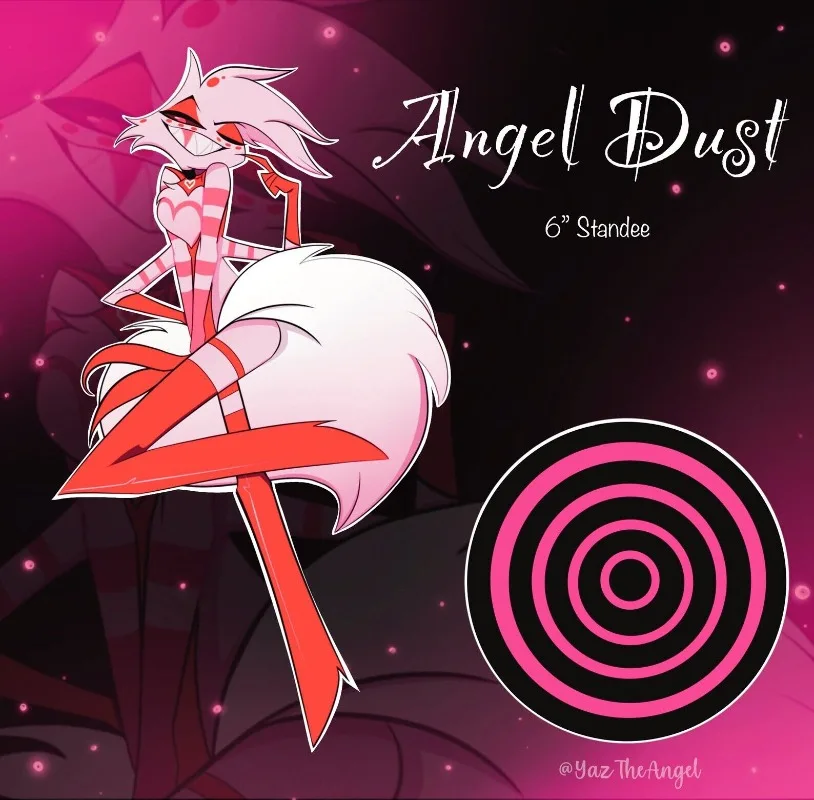 Inn of Hell Plate Desk Decor Alastor Standing Angel Dust Collection Ornament Accesorios VOX Акриловая кукла Люцифер Модель Подарок (art.: 3920cb8dbad35) - 3920cb8dbad35