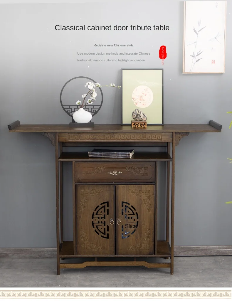 PQF алтарь стол для благовоний шкаф Будды молитвенный Гуаньинь Бодхисаттва Бог