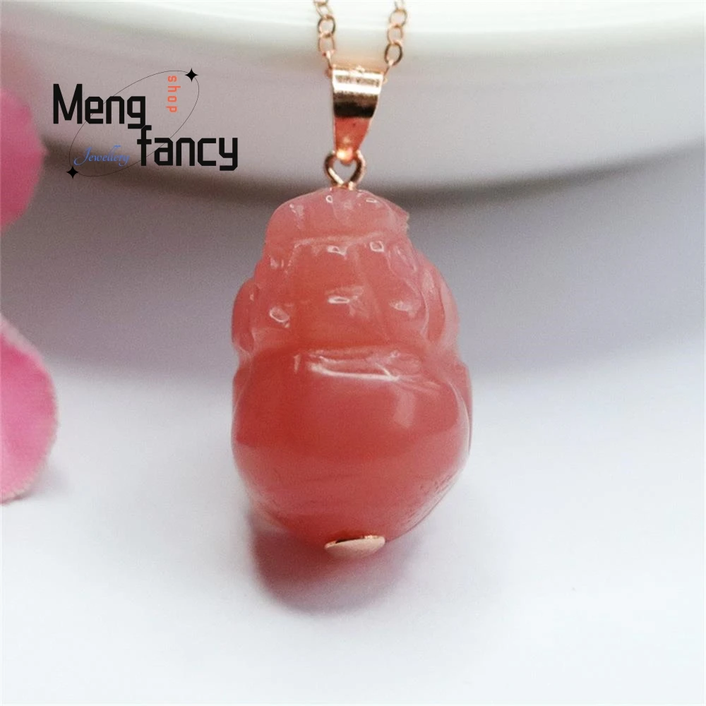 Цепочка Из серебра S925 пробы с натуральным источником соли подвеска из агата Fortune