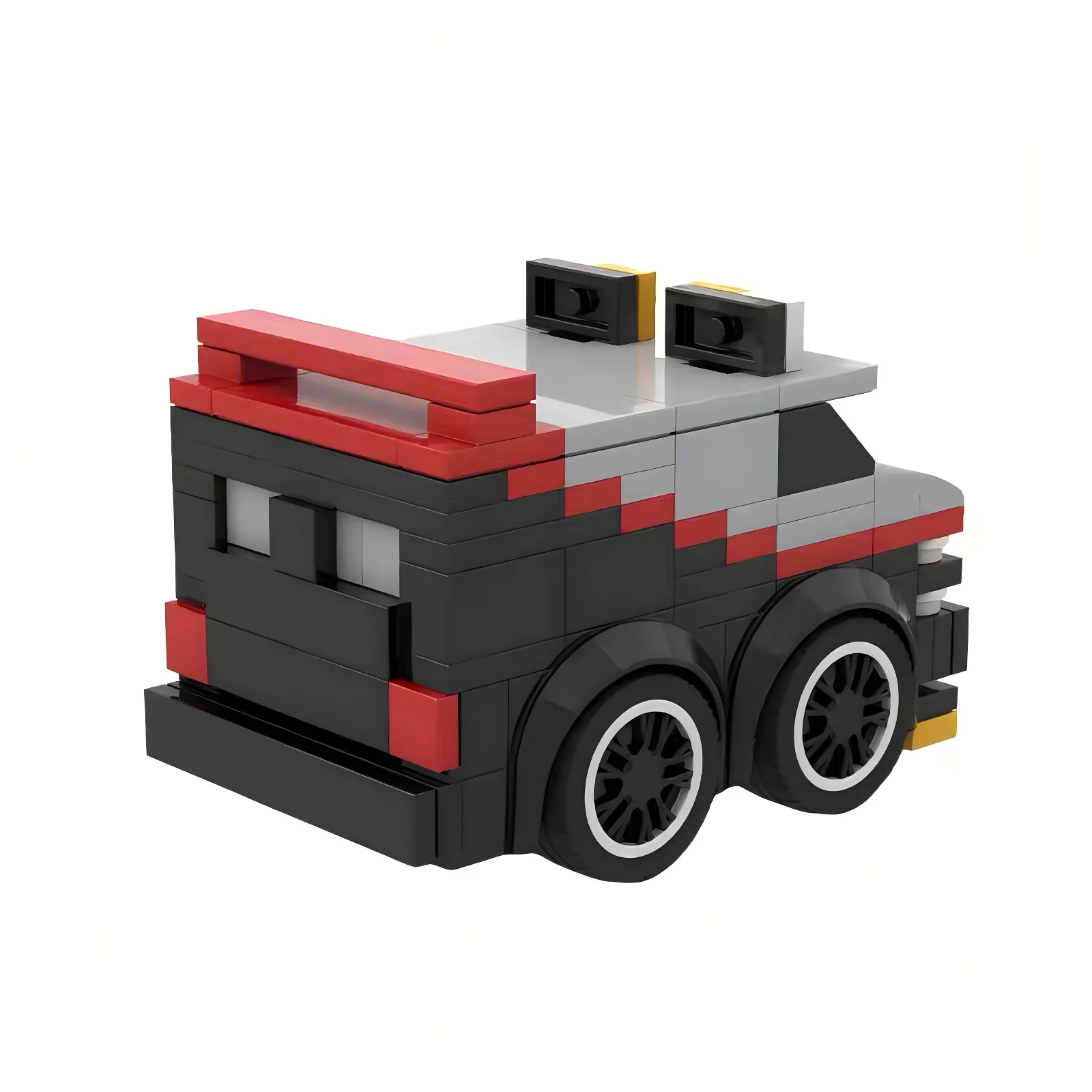 Фото Конструктор Mymocs Ideas: Фигурки A-Team, наборы для сборки Headz и автомобилей GMC Vandura SWAT Team, креативные строительные блоки, игрушки, подарок №3