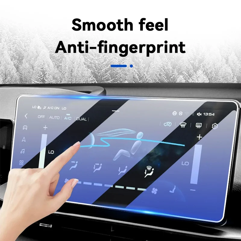 Защитная пленка из закаленного стекла для экрана GPS-навигатора BYD DOLPHIN MINI EV 2024