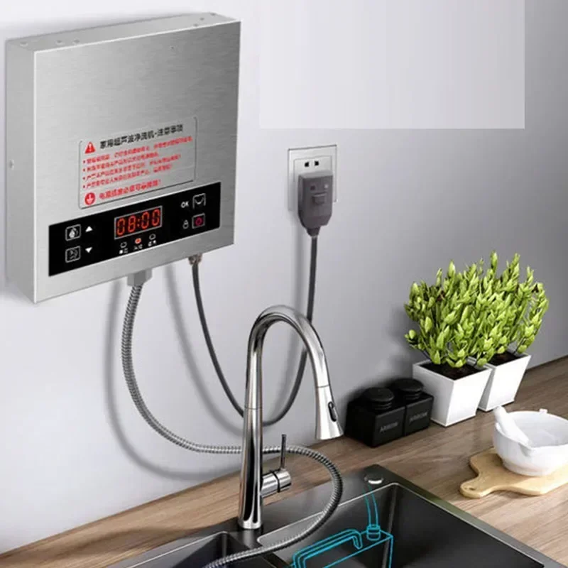 Ультразвуковая посудомоечная машина бытовая небольшая портативная для чистки