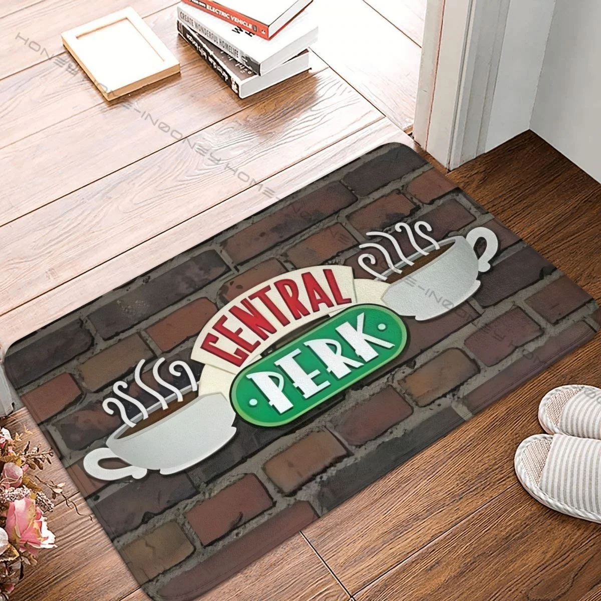 

Bathroom Mat Central Perk Friends Doormat Kitchen Carpet Balcony Rug Home Decoration