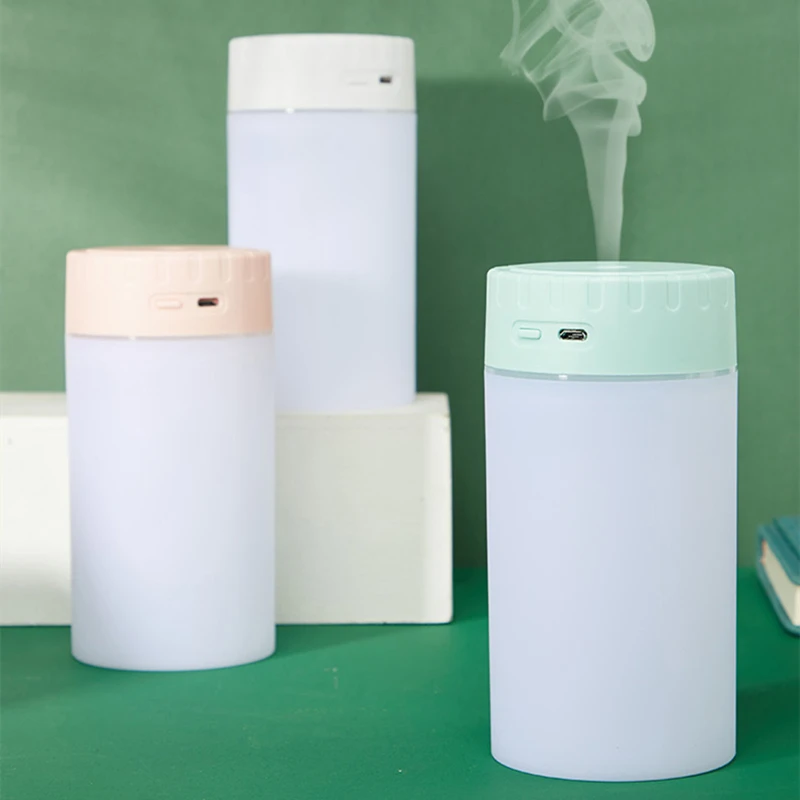 

Mini USB Portable Humidifier Car Water Mist Impeller Aromatheraphy Diffuser Silent Air Purifier for Home with Colorful LED Light