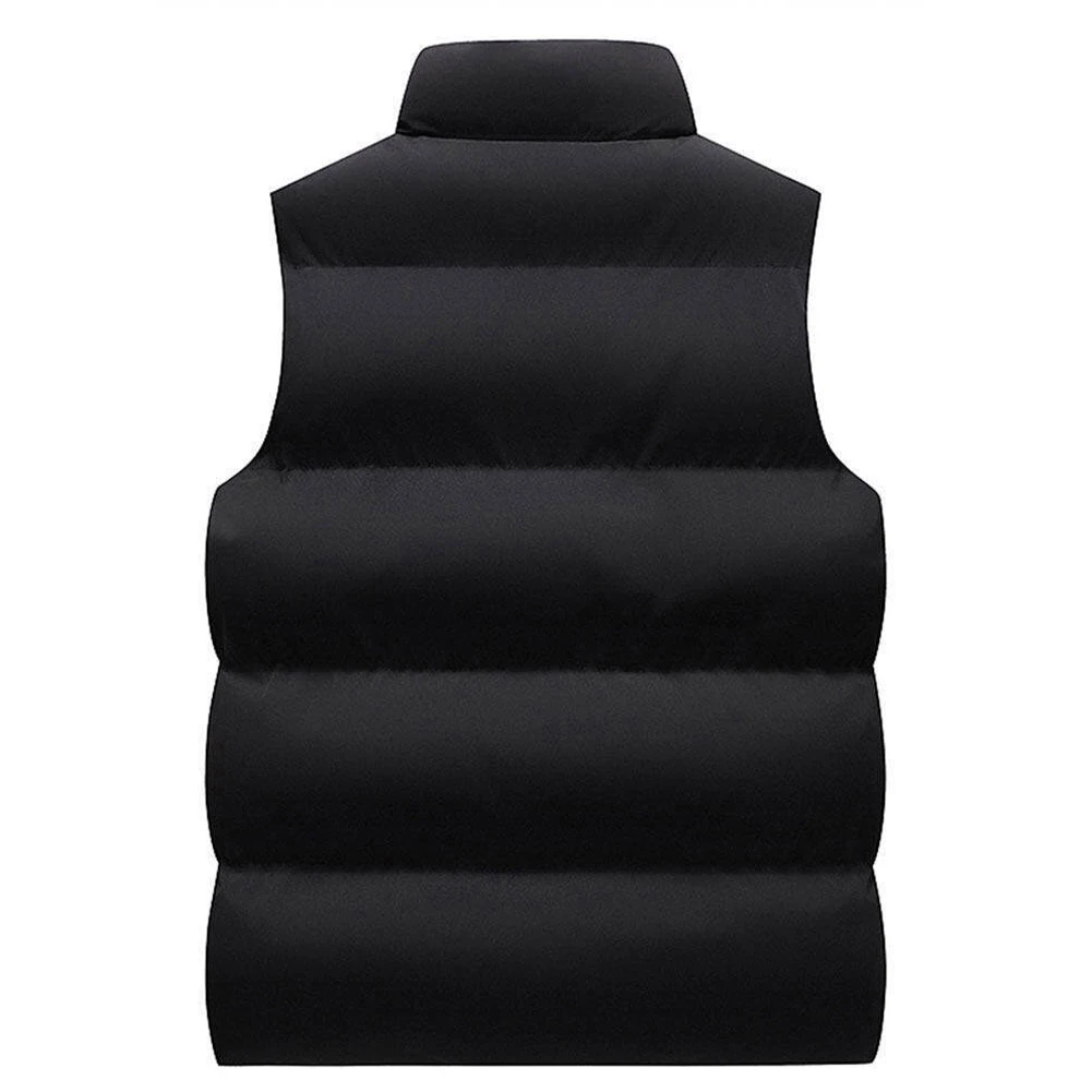 Mens Sleeveless Vest Jacket Men Autumn Warm Jackets New Male Winter Casual Waistcoat Vest Veste Homme Brand Clothing Plus Size