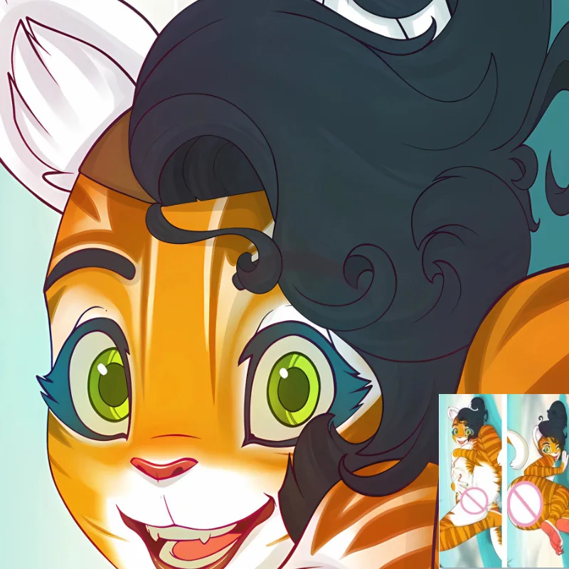 DIY персонализированная аниме Zane Darkpaw пушистая оркус Dakimakura наволочка обнимающая