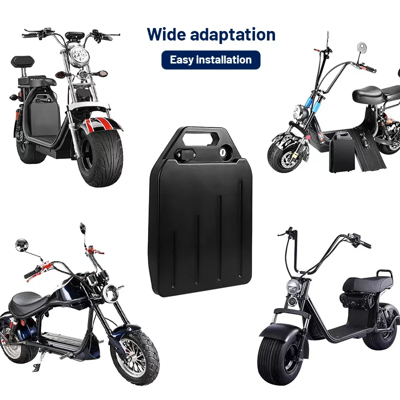 

2023 New Electric Vehicle Lithium-ion 18650 Battery 60V 40-100Ah for Two-wheel Foldable Citycoco Electric Scooter Free Delivery
