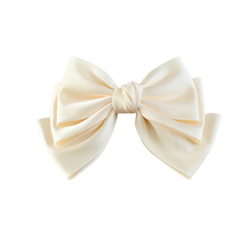 

Large Size Hair Bow Knot for Children and Girls Women Hair Clips for Ponyhair Bun Hairstyles Headwear Hair Accessories Stain