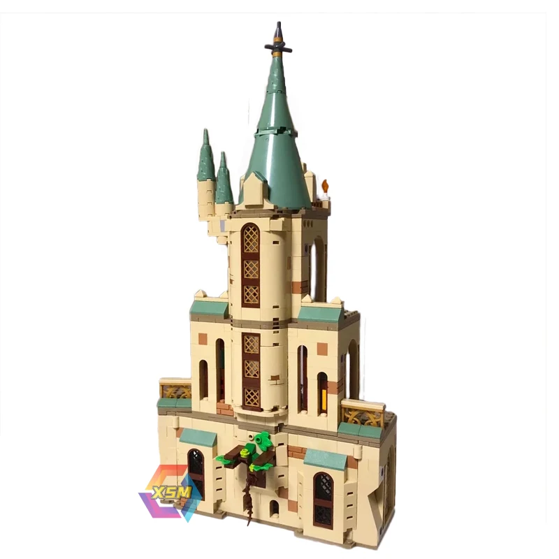 

New Dumbledore's Office Castle Compatible Harris 76402 Potter Model Building Blocks Bricks Boys For Toys Kit House Children Gift