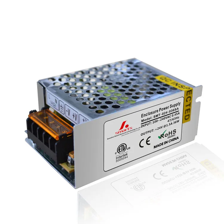 

Ac To Dc Type 12vdc 36w Enclosure Led Power Supply Small Size Led Driver Compact Led Transformer for Led Lighting