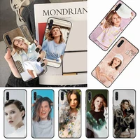 millie bobby brown actor phone case for samsung galaxy a s note 10 12 20 32 40 50 51 52 70 71 72 21 fe s ultra plus