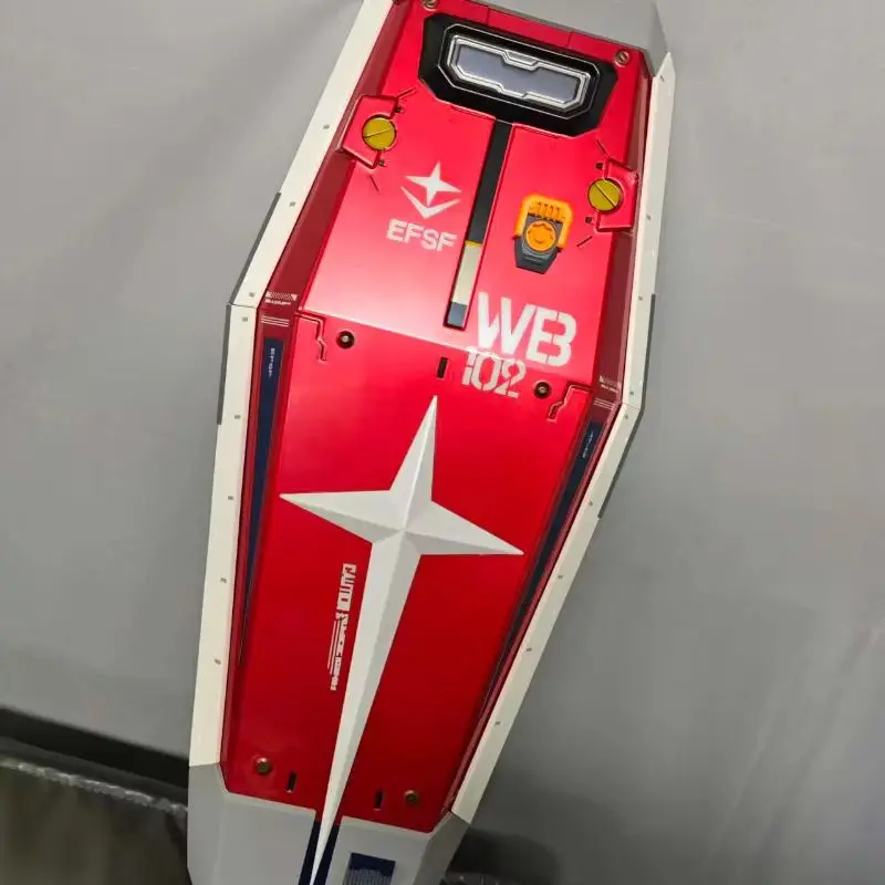 Фото 76 см, масштаб 1:1, RX-78-2 Yuanzu Shield, светодиодный светящийся аксессуар для фигурки, модель-конструктор, игрушка, украшение для дома, коллекционный предмет, подарки для косплея №2