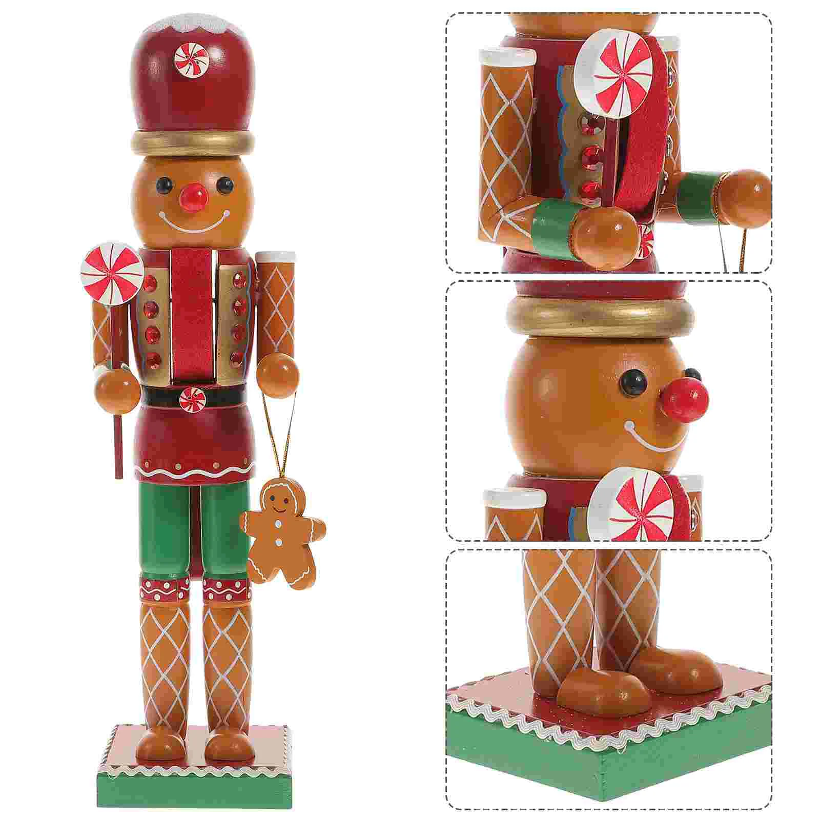 

Nutcracker Christmas Decorations Outdoor Wooden Ornament A Diy Statues Decor Traditional